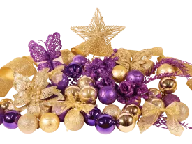 4ft Christmas Tree Festive Decoration Set