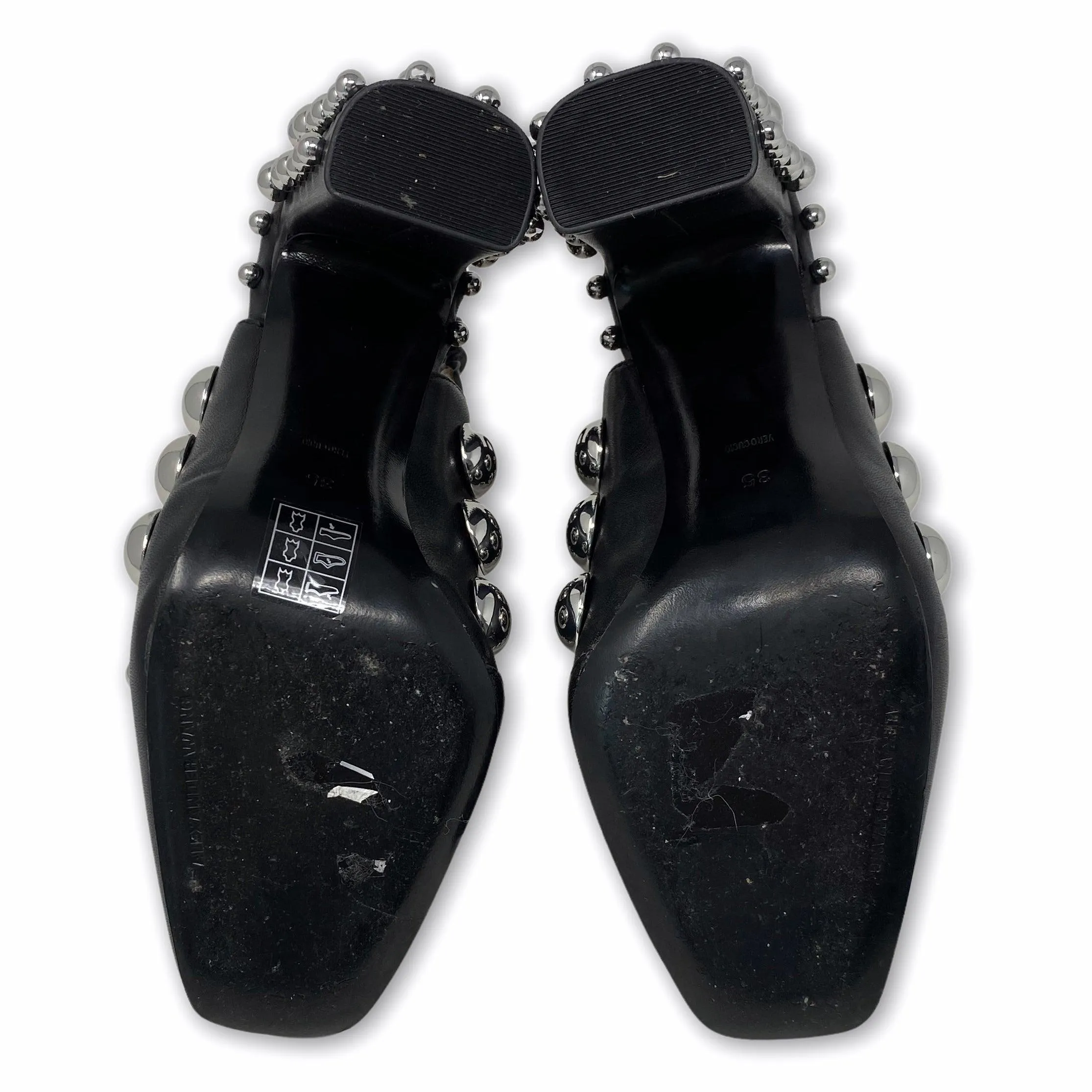Alexander Wang Black Ellery Studded Boot 35