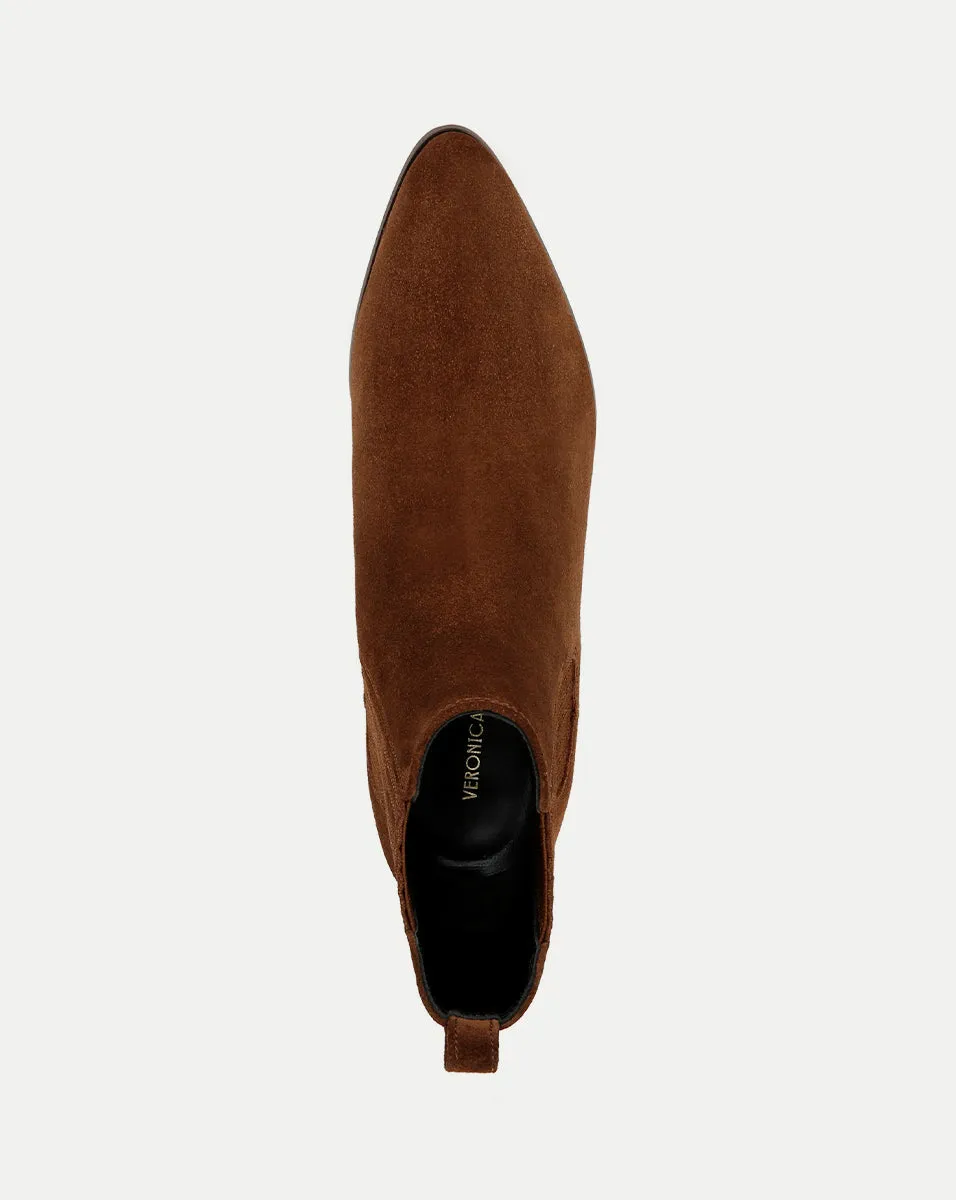 Premium Alina Suede Ankle Bootie for Women