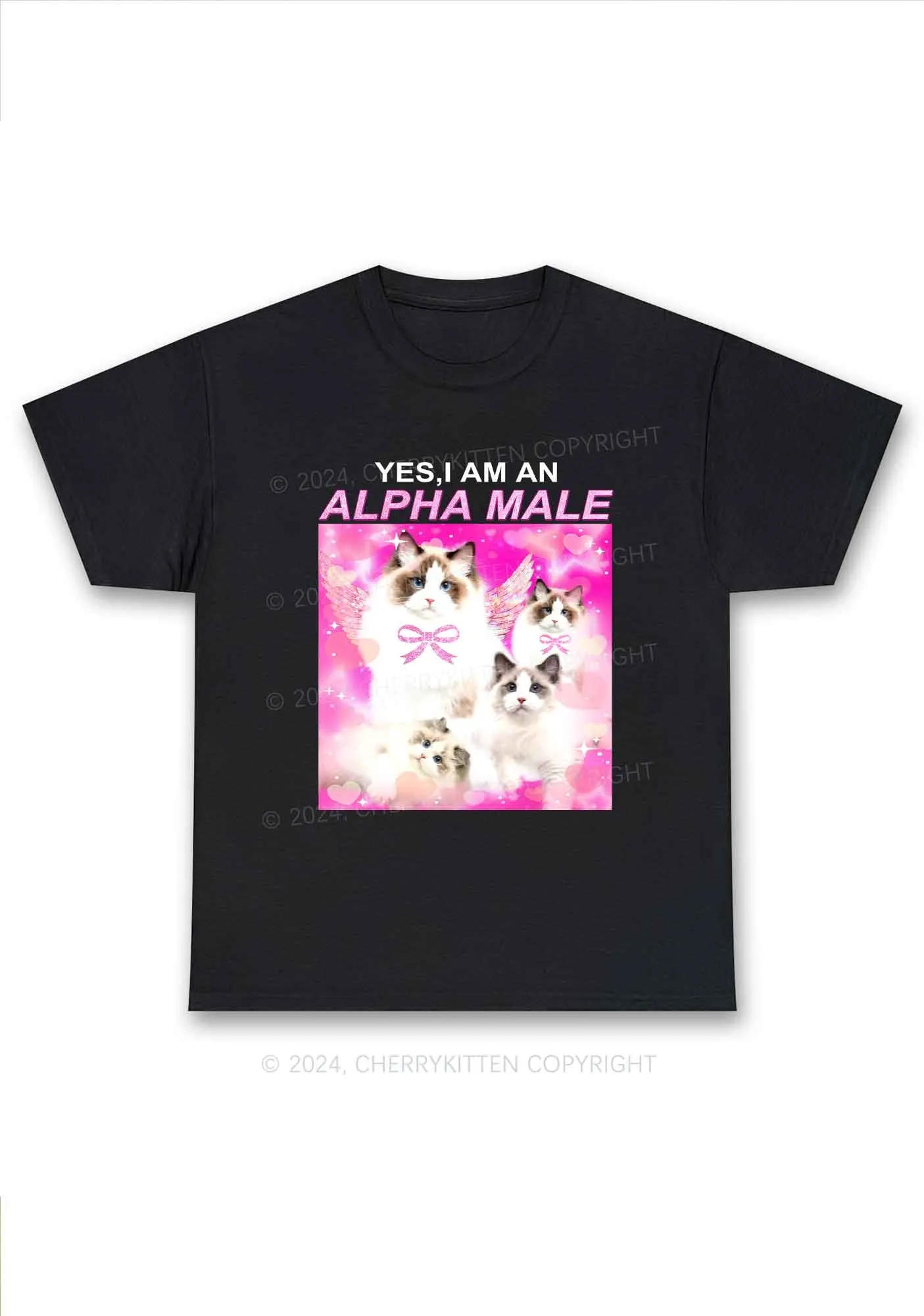 Alpha Male Y2K Chunky Shirt Cherrykitten