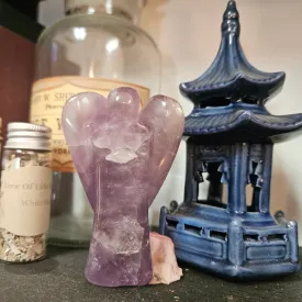 Amethyst Carved Angel