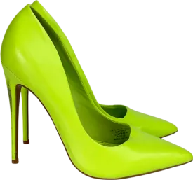 ASOS Lime Green Pointed Toe Stiletto Heels UK 4 EU 37 👠