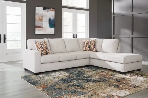 Aviemore 2-Piece Sectional with Chaise in Stone