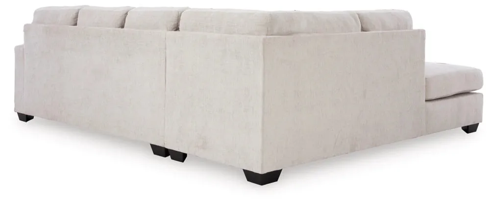 Aviemore 2-Piece Sectional with Chaise in Stone