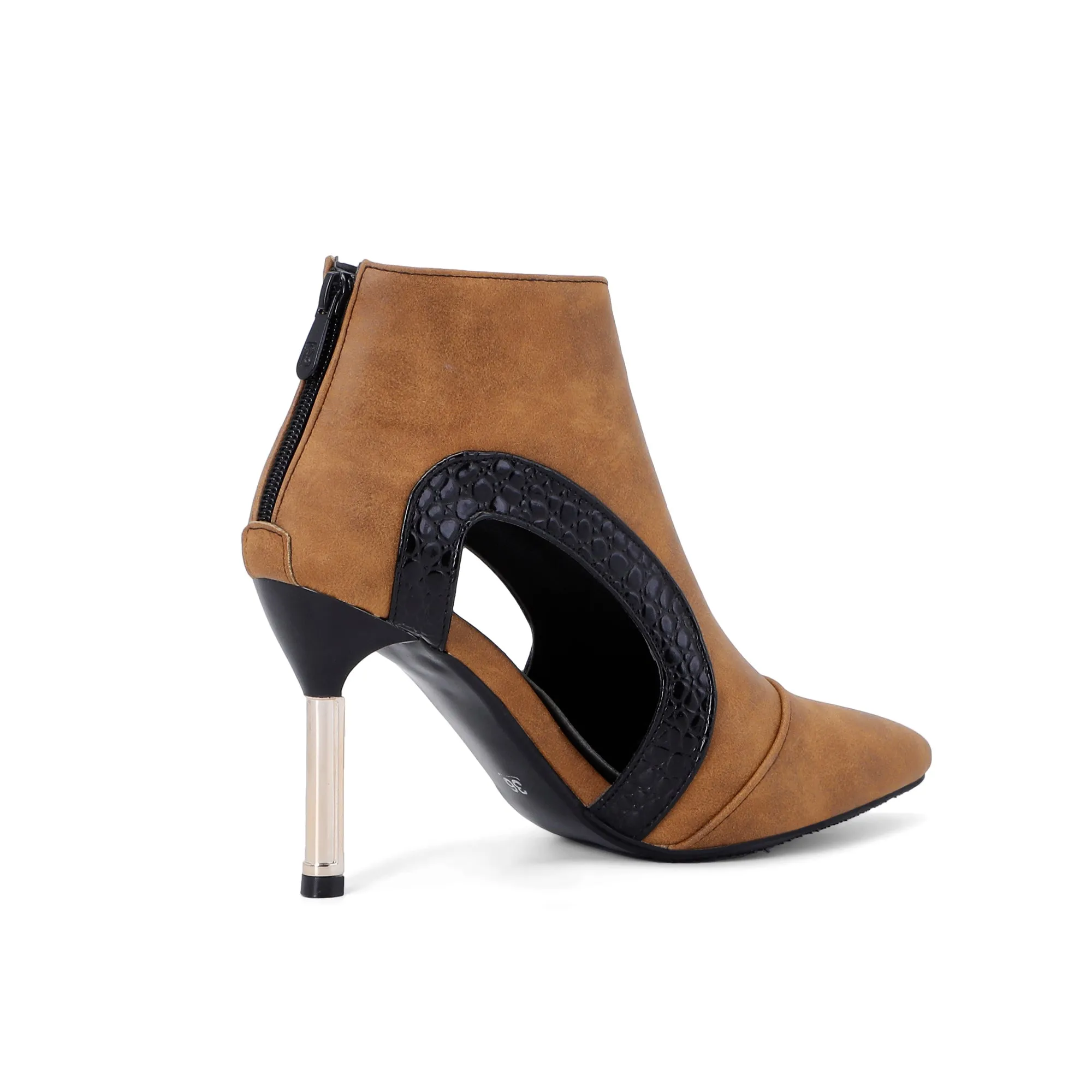 Bigsizeheels Msie magazine stiletto sandals - Brown