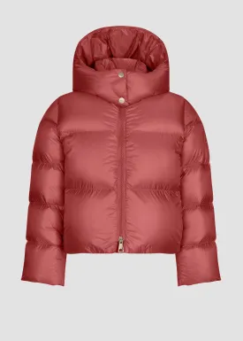 BOMBER IN NYLON SHINY