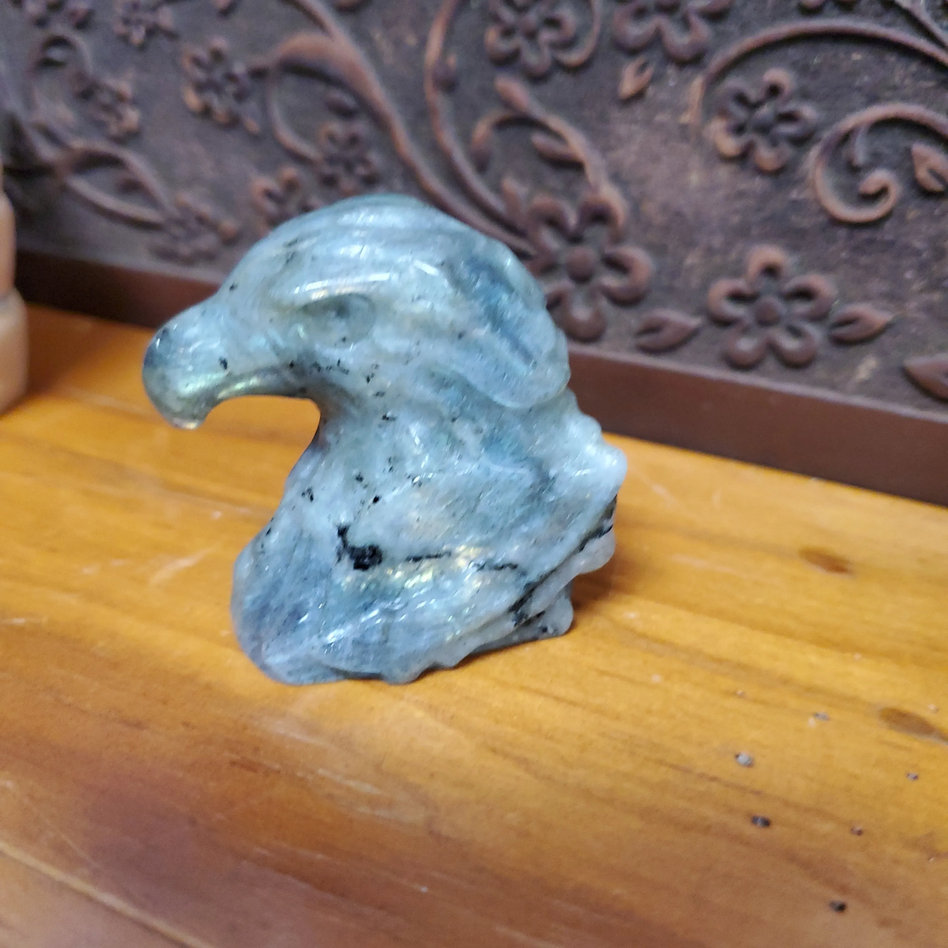 Carved Gemstone Bald Eagle - Various
