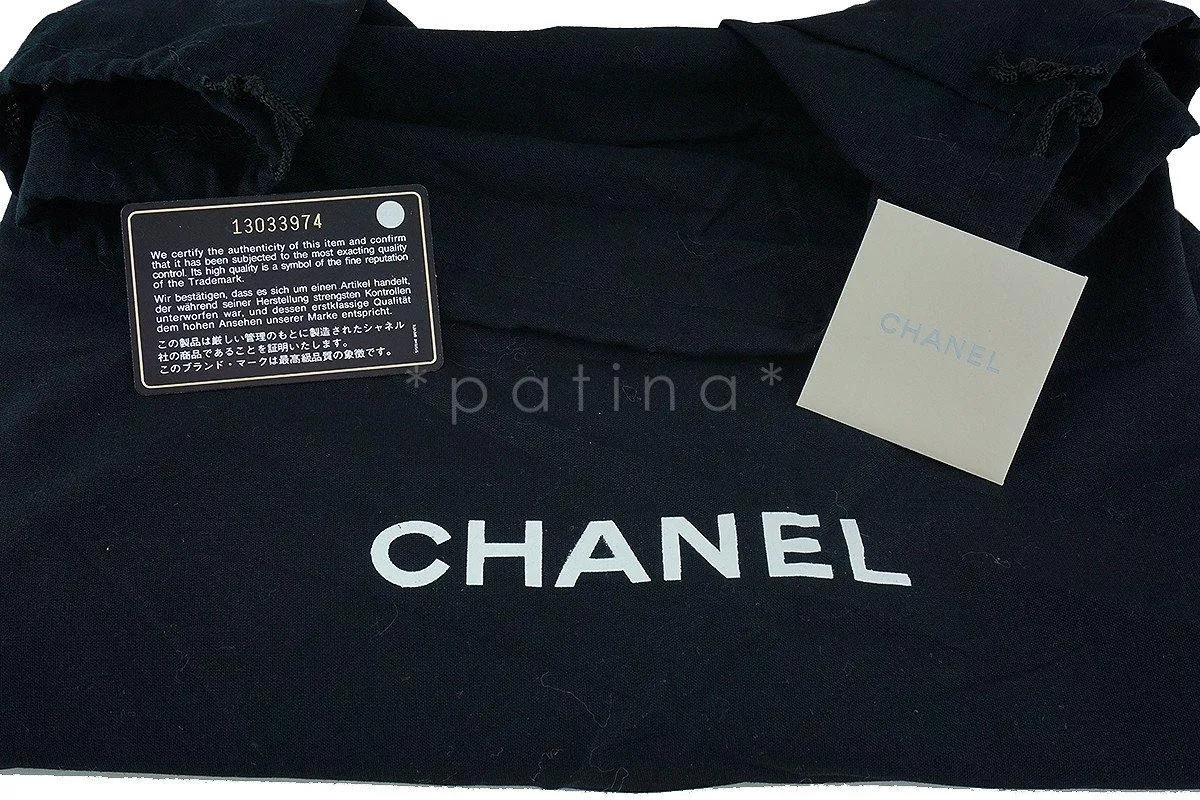 Chanel Black 19in. Black Gigantic Jumbo XXL Reissue Flap Bag