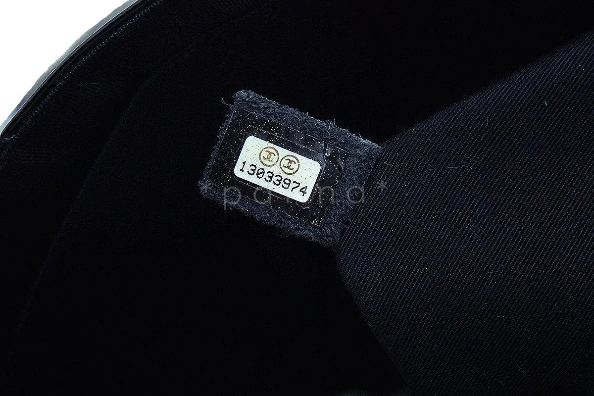 Chanel Black 19in. Black Gigantic Jumbo XXL Reissue Flap Bag