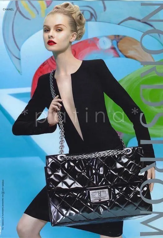 Chanel Black 19in. Black Gigantic Jumbo XXL Reissue Flap Bag