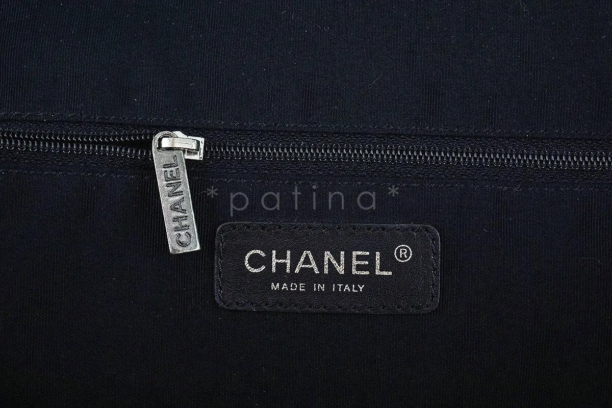 Chanel Black 19in. Black Gigantic Jumbo XXL Reissue Flap Bag