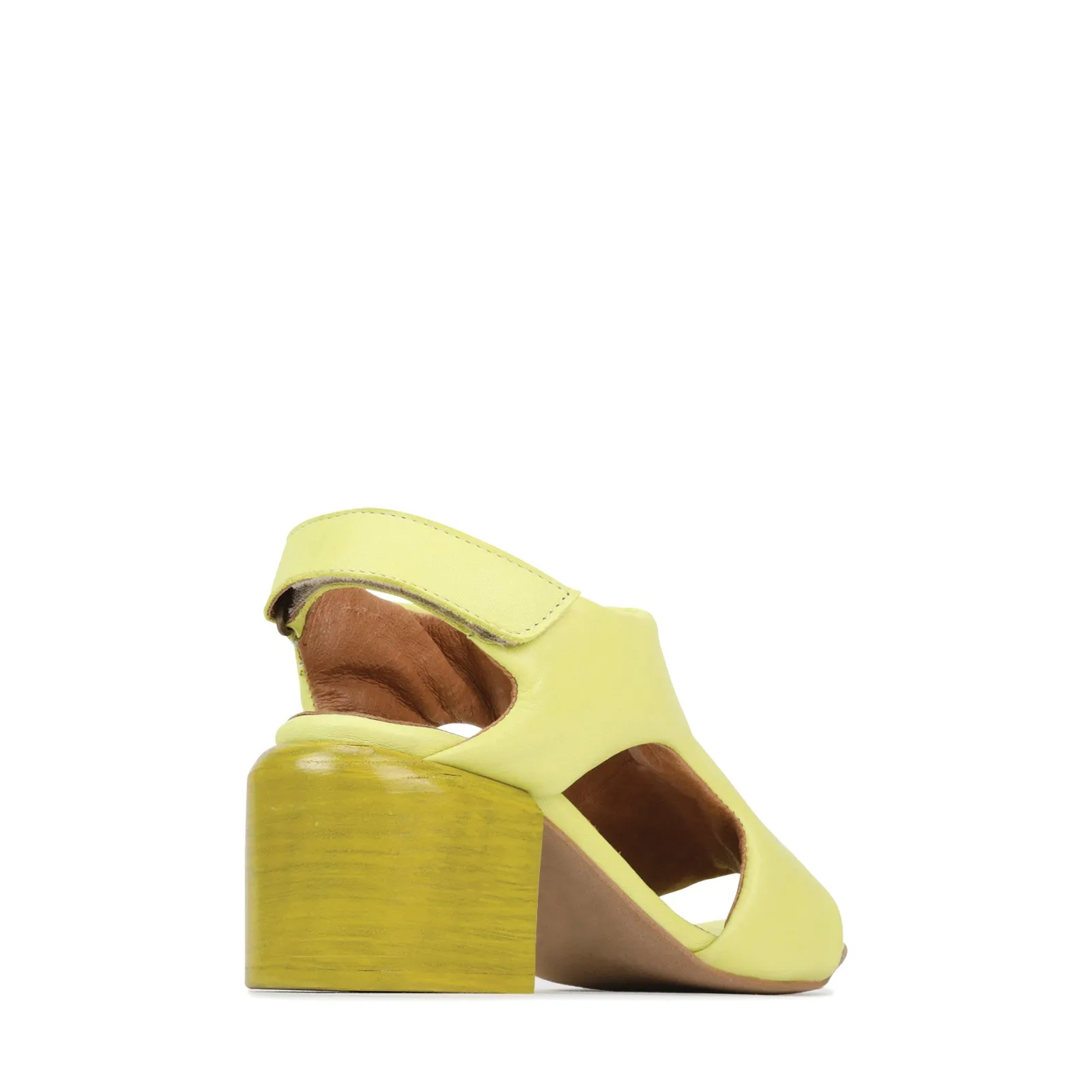 CHARICE BLOCK HEEL SANDAL LEATHER