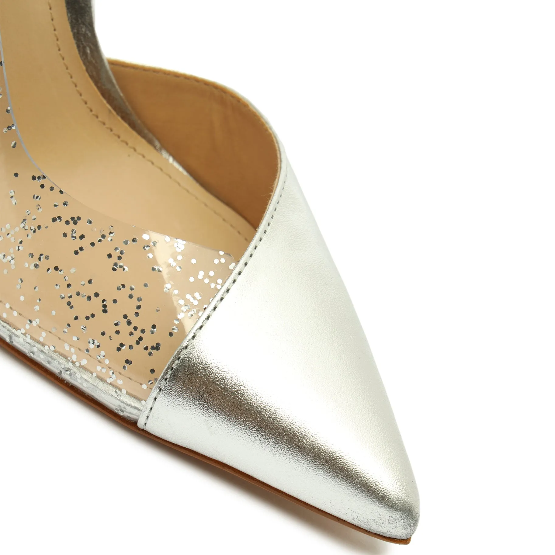 Cheslie Metallic Nappa & Vinyl Pump