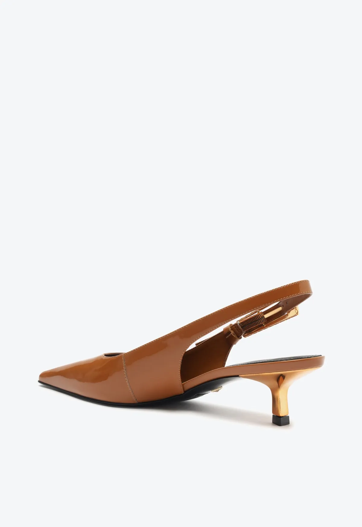 Ciara Mid Patent Leather Pump