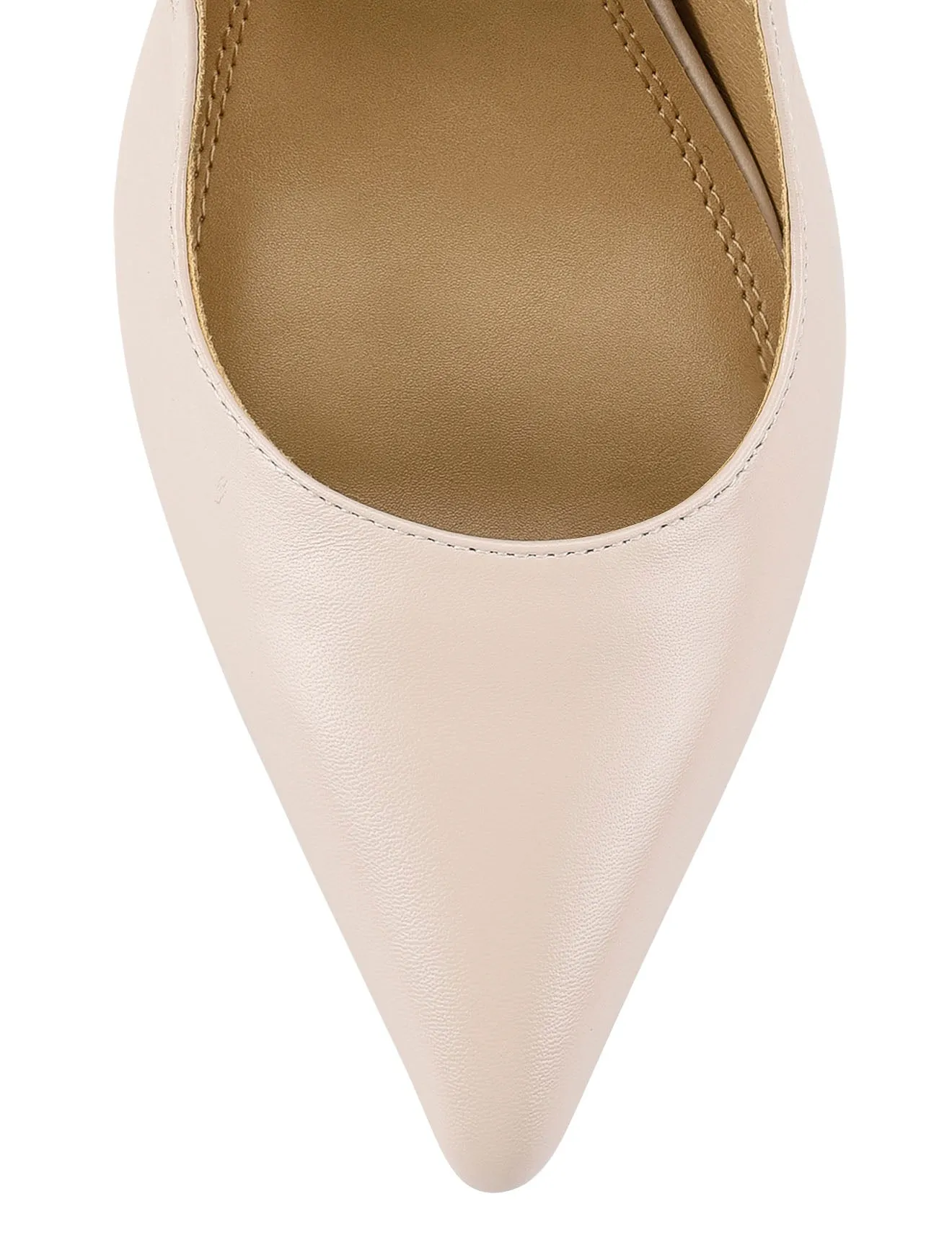 Cipriani Stiletto Pump - Bone Leather