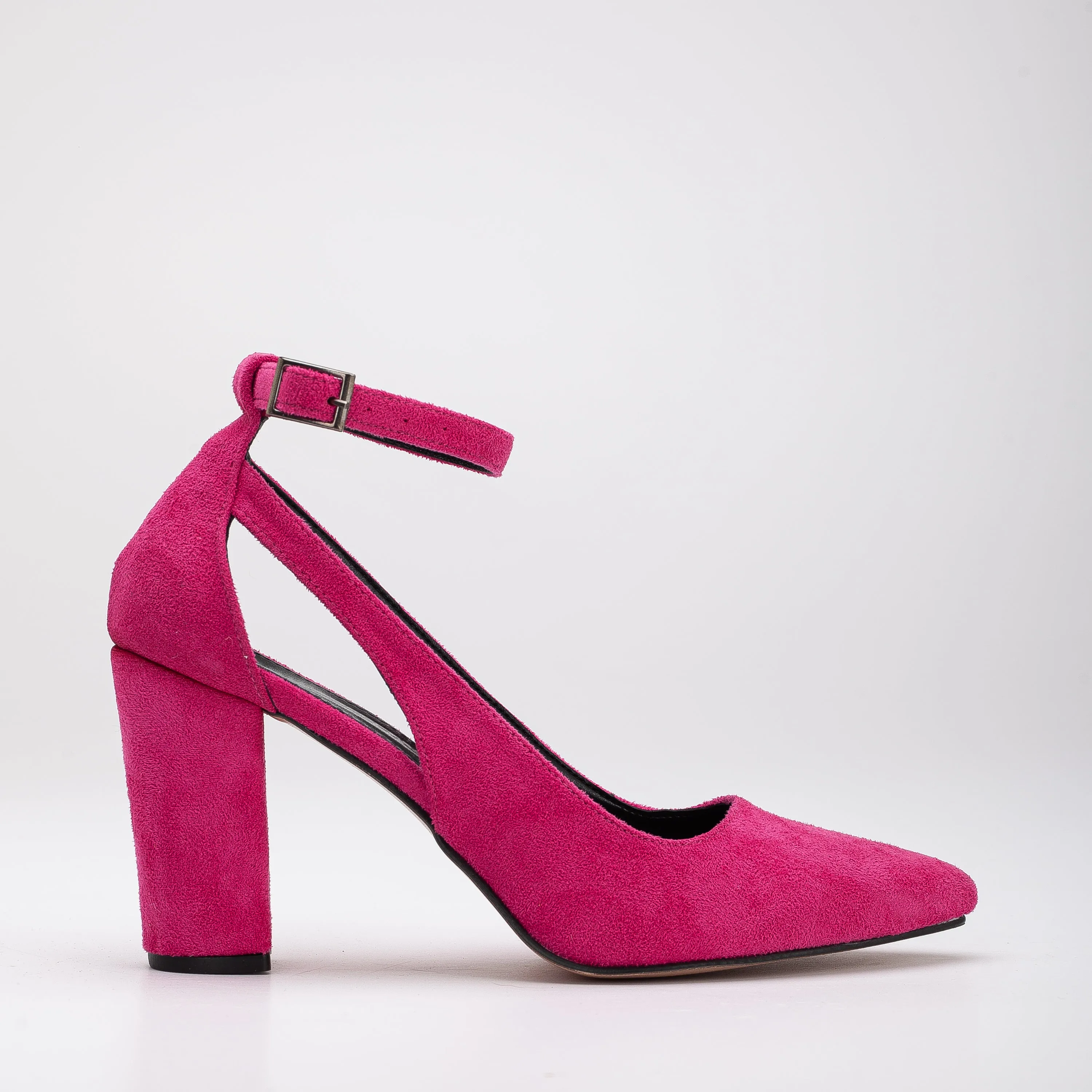Colette - Pink Block Heels