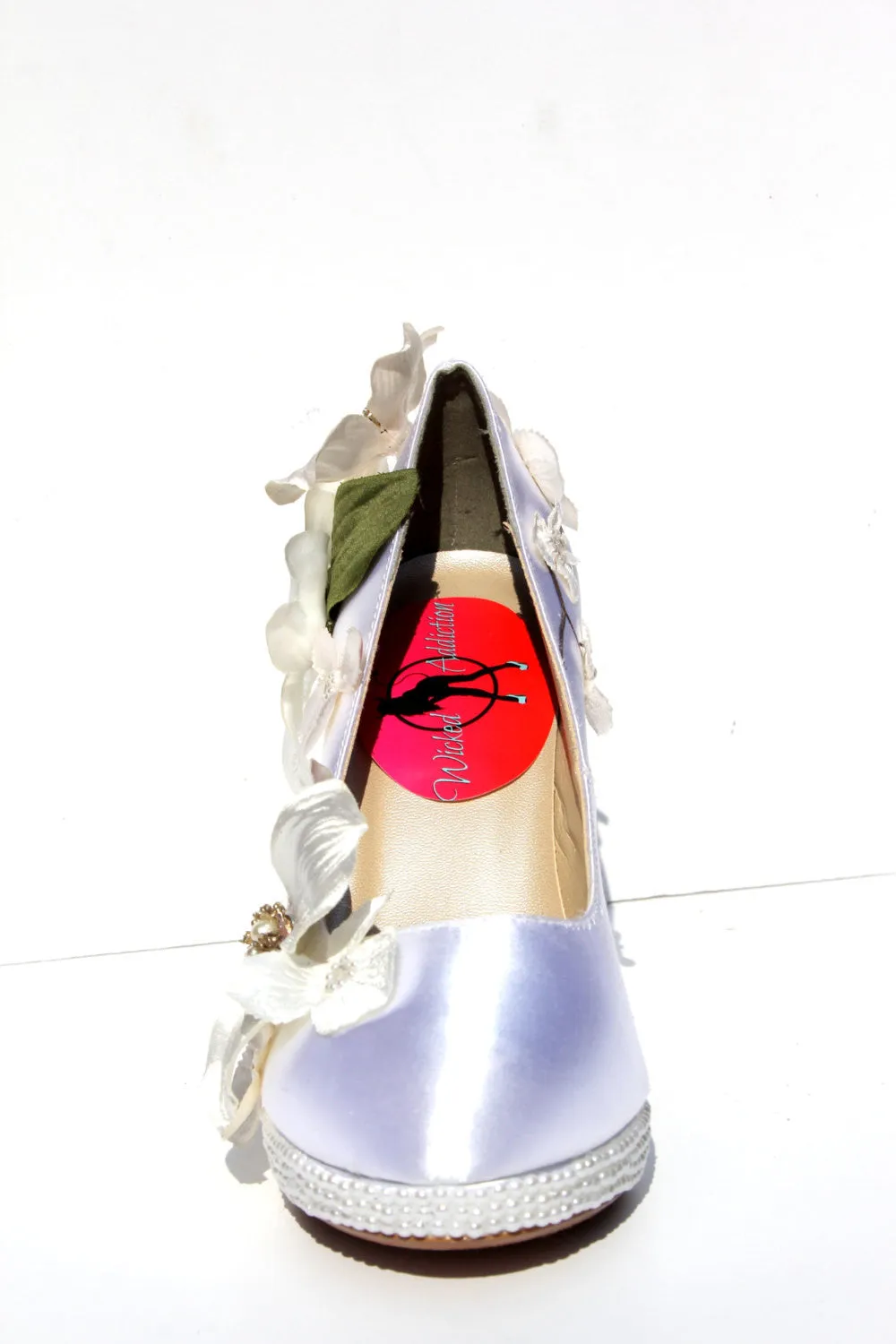 Dogwood Flower Bridal Heel