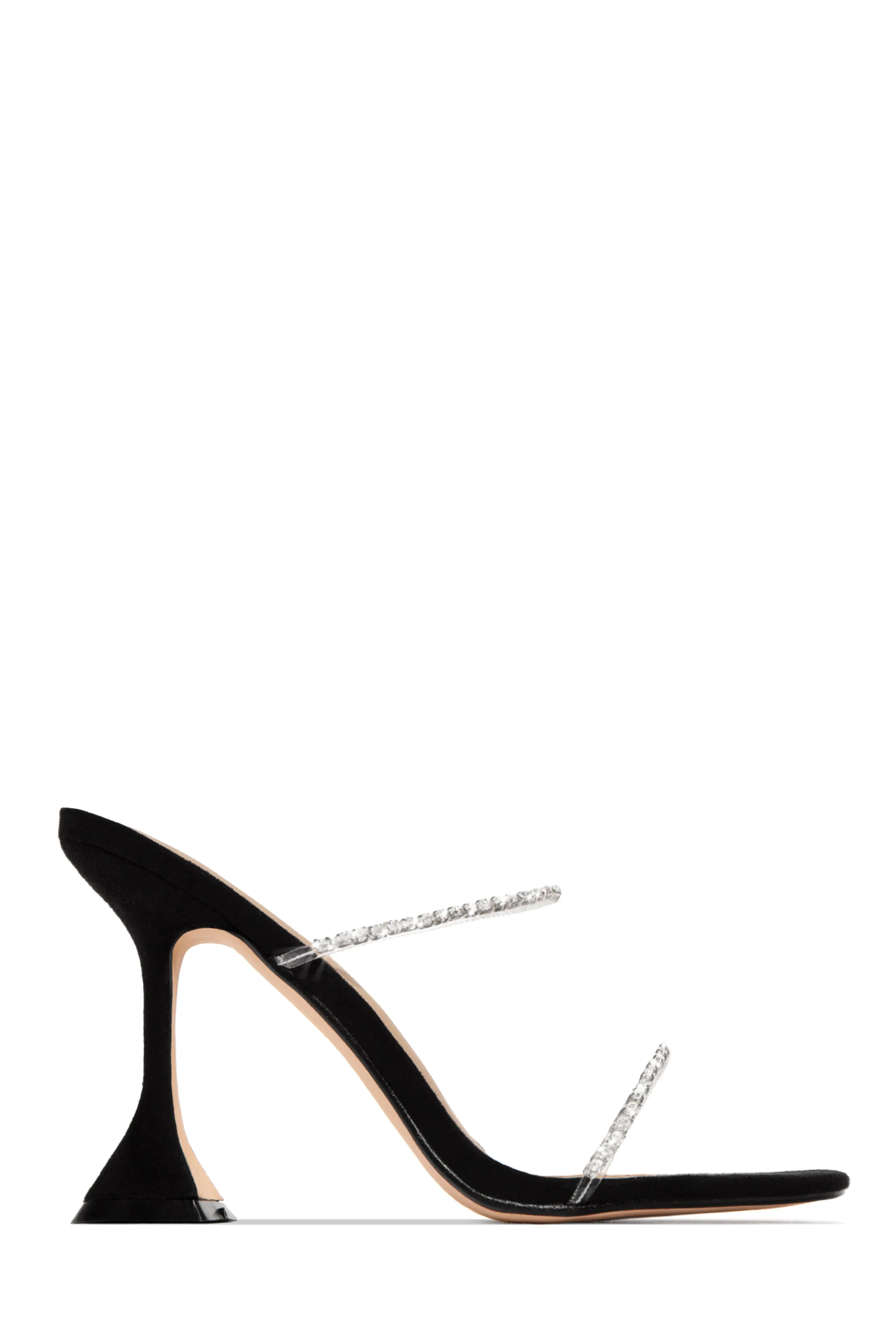 Dubai Embellished Mule Heels - Pink