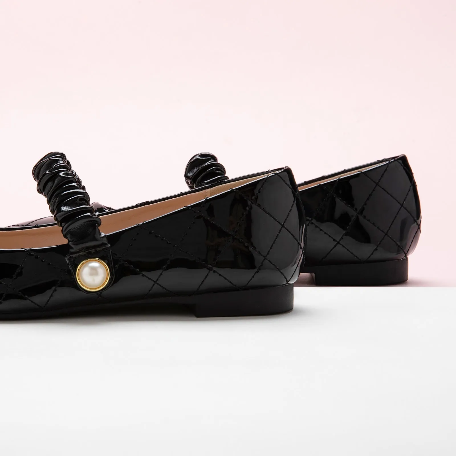 Elastic Strap Mary Jane (Clara) Black
