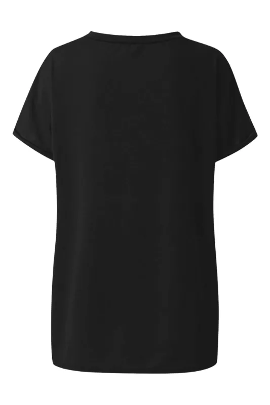 Everyday V-Neck Boyfriend Pocket Tee