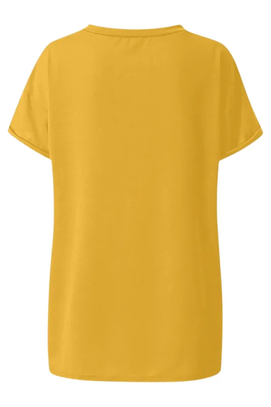 Everyday V-Neck Boyfriend Pocket Tee
