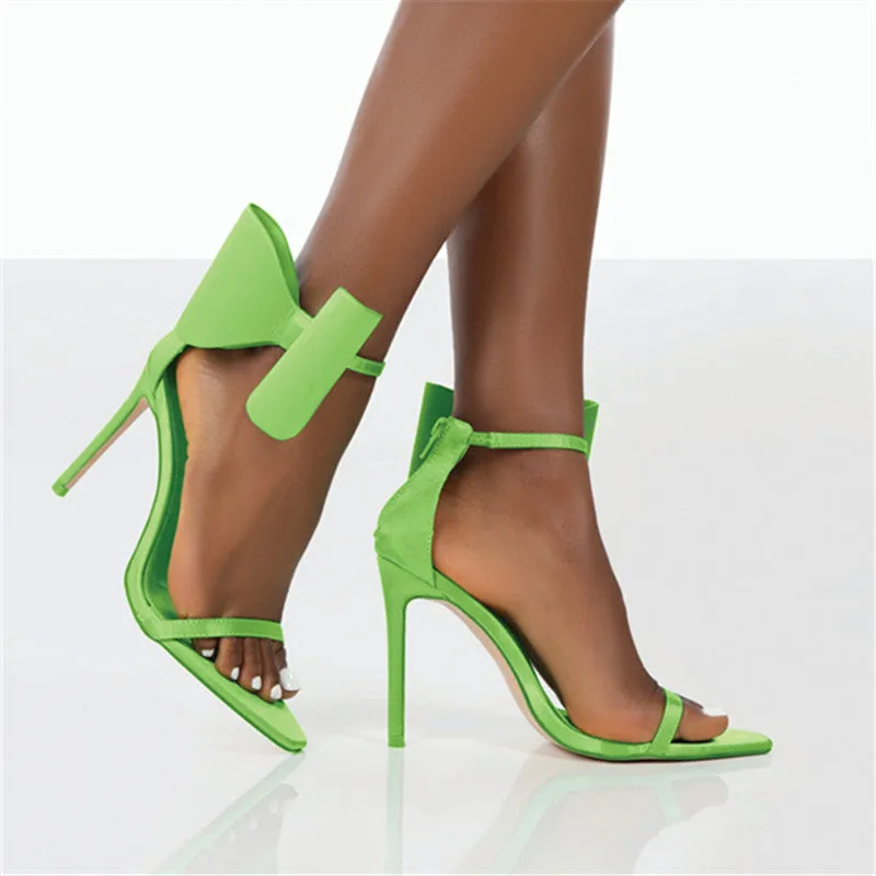 Fashion bow buckle high heels（HPSD194）