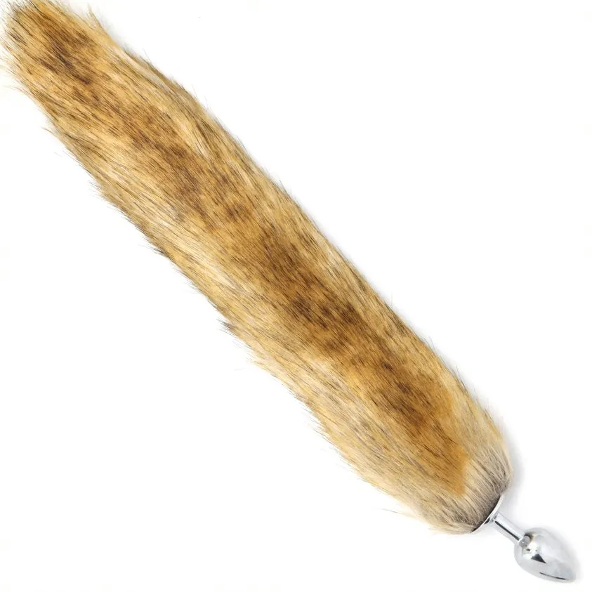 FAUX FOX TAIL BROWN