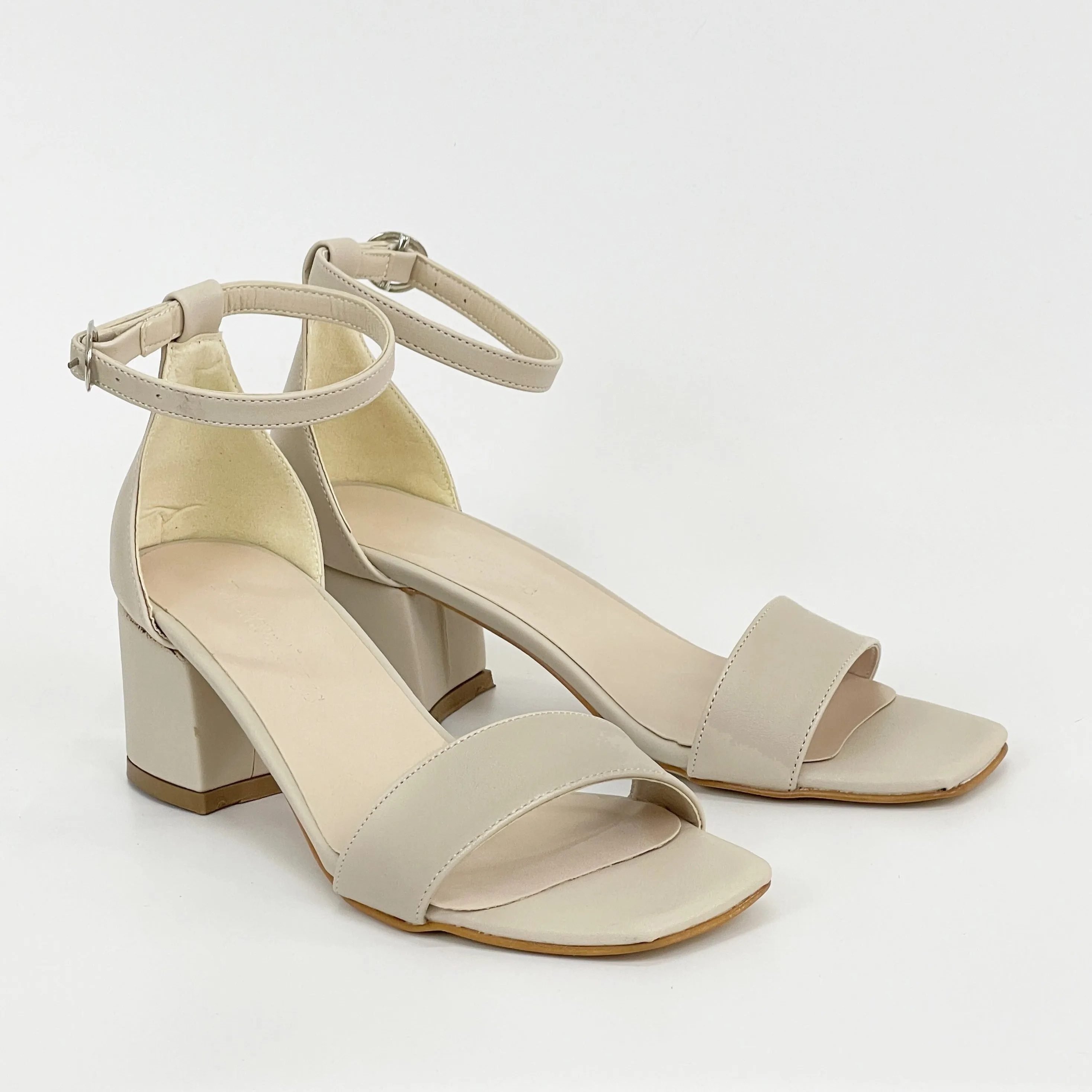 Iva - Beige Low Heels