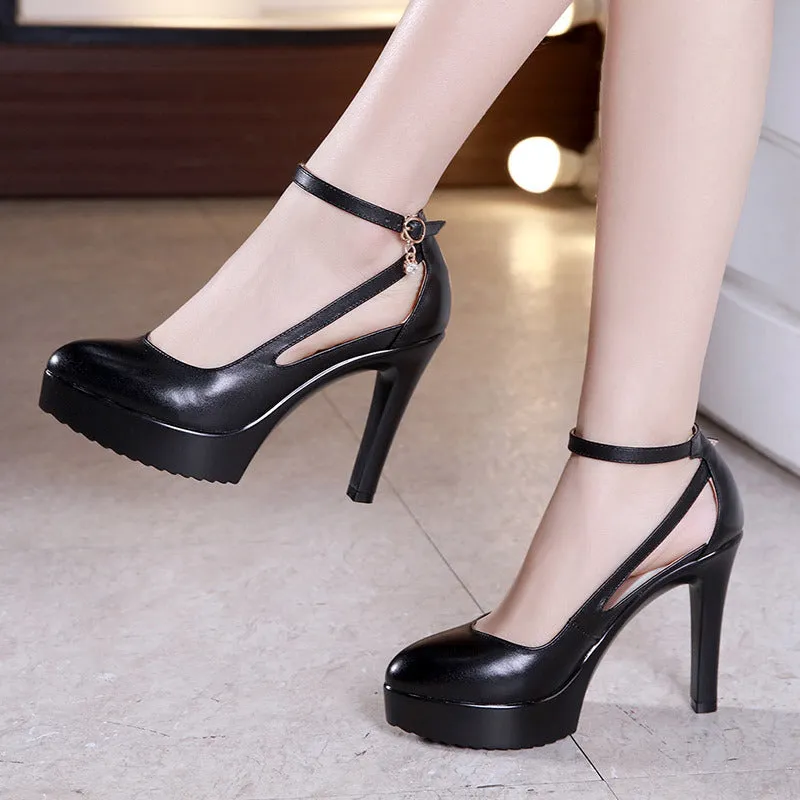 Jacqueline  Spitzenschuhe Hochzeit Stiletto High Heels Pumps