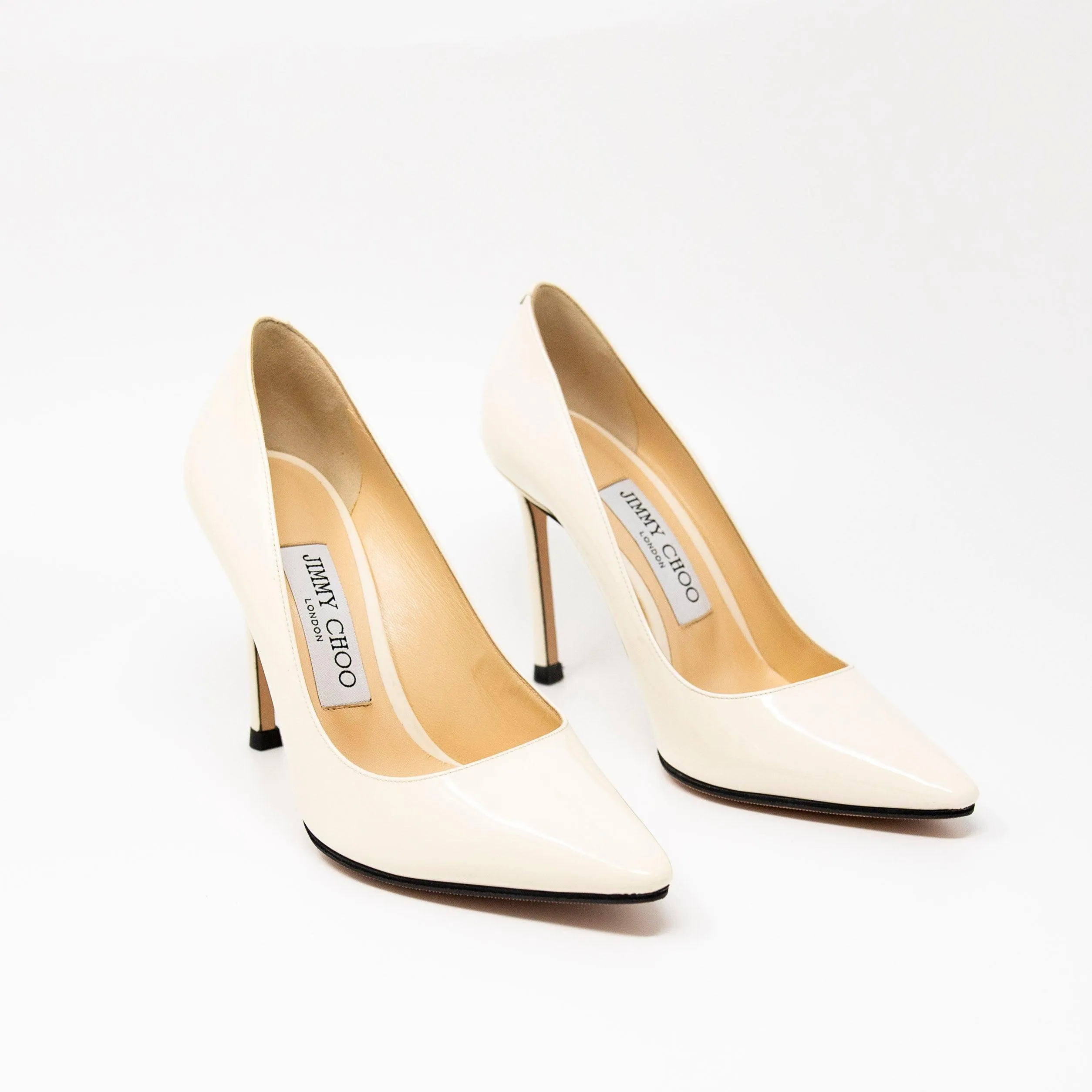 Jimmy Choo Latte Patent Romy 35.5