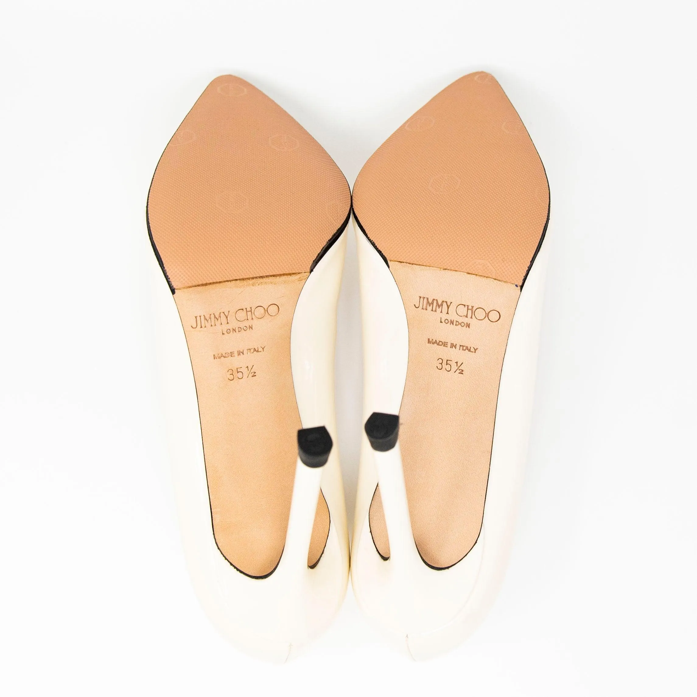 Jimmy Choo Latte Patent Romy 35.5