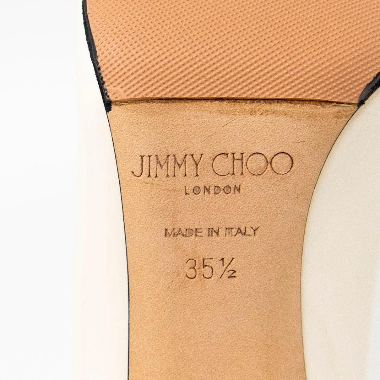 Jimmy Choo Latte Patent Romy 35.5
