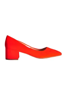 JOE FRESH Women Heels Regular fit in Orange - 6