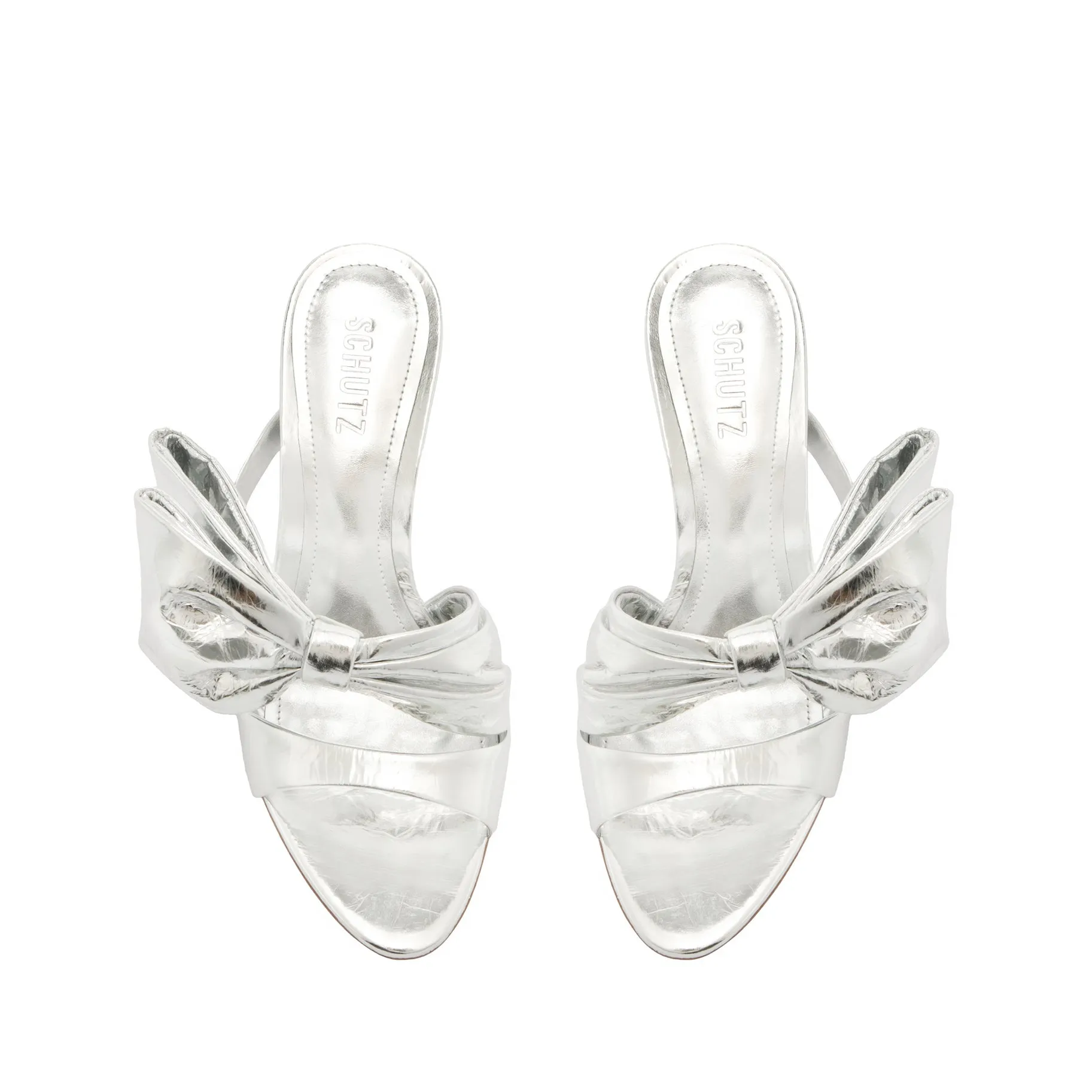 Judy High Smashed Metallic Sandal