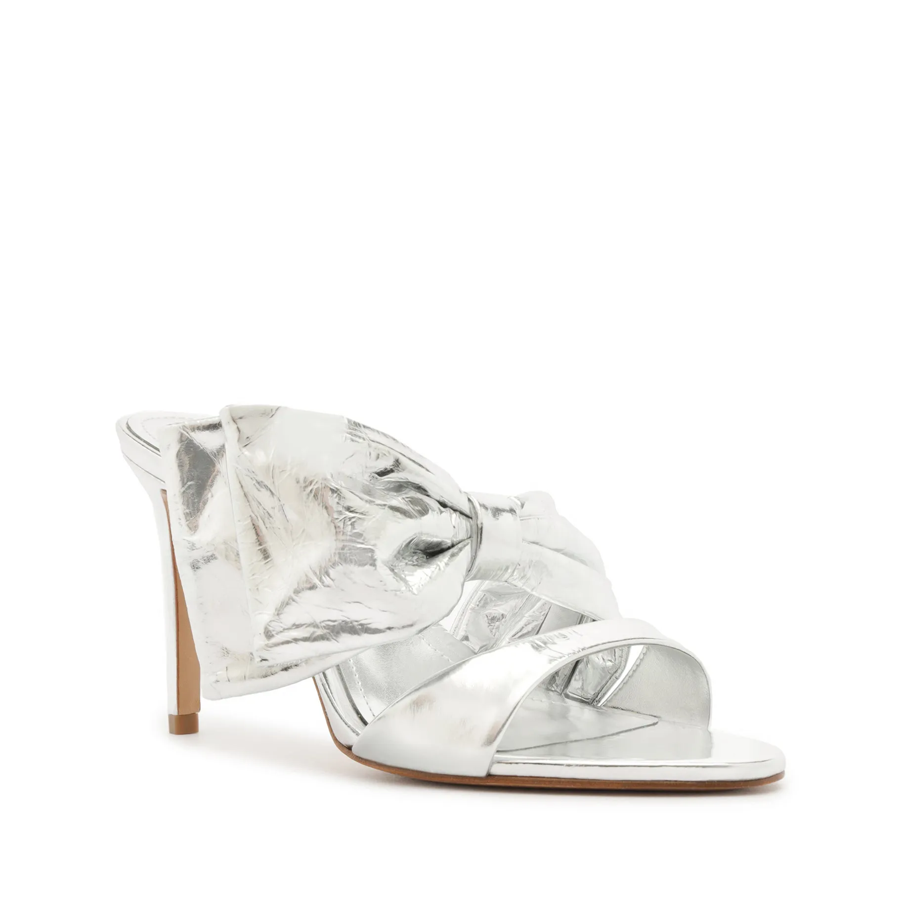 Judy High Smashed Metallic Sandal