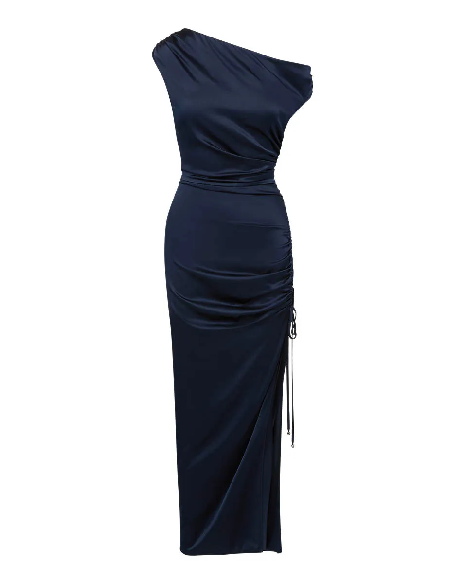Kadie Stretch-Silk Charmeuse Dress