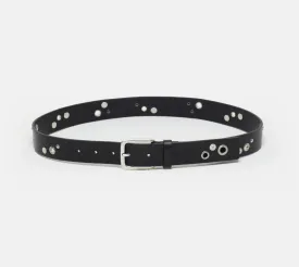 Leather Belt with Studs