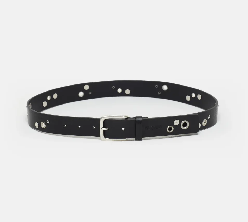 Leather Belt with Studs
