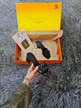 lv normal heels shoes