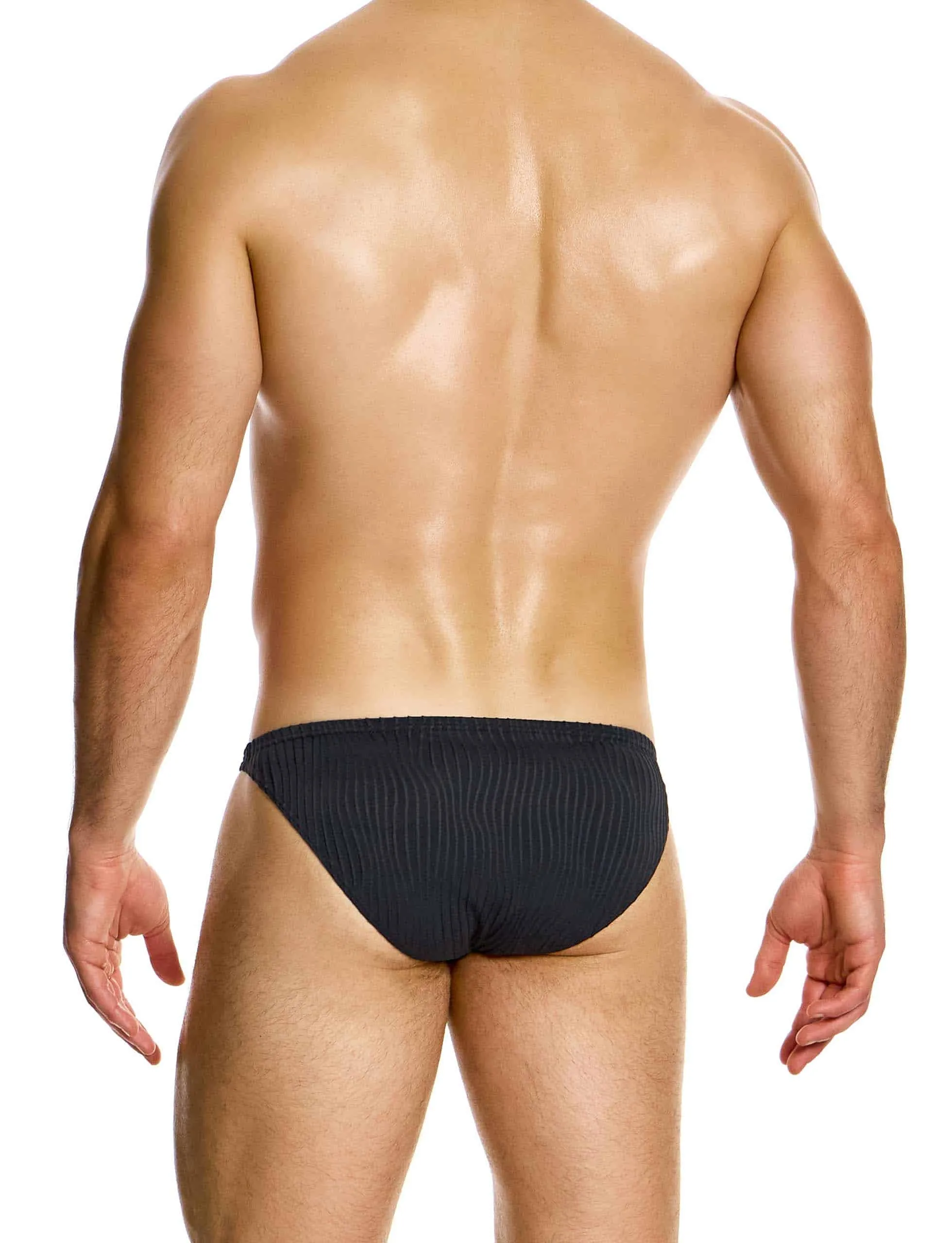 Modus Vivendi Curved Low Cut Brief Black