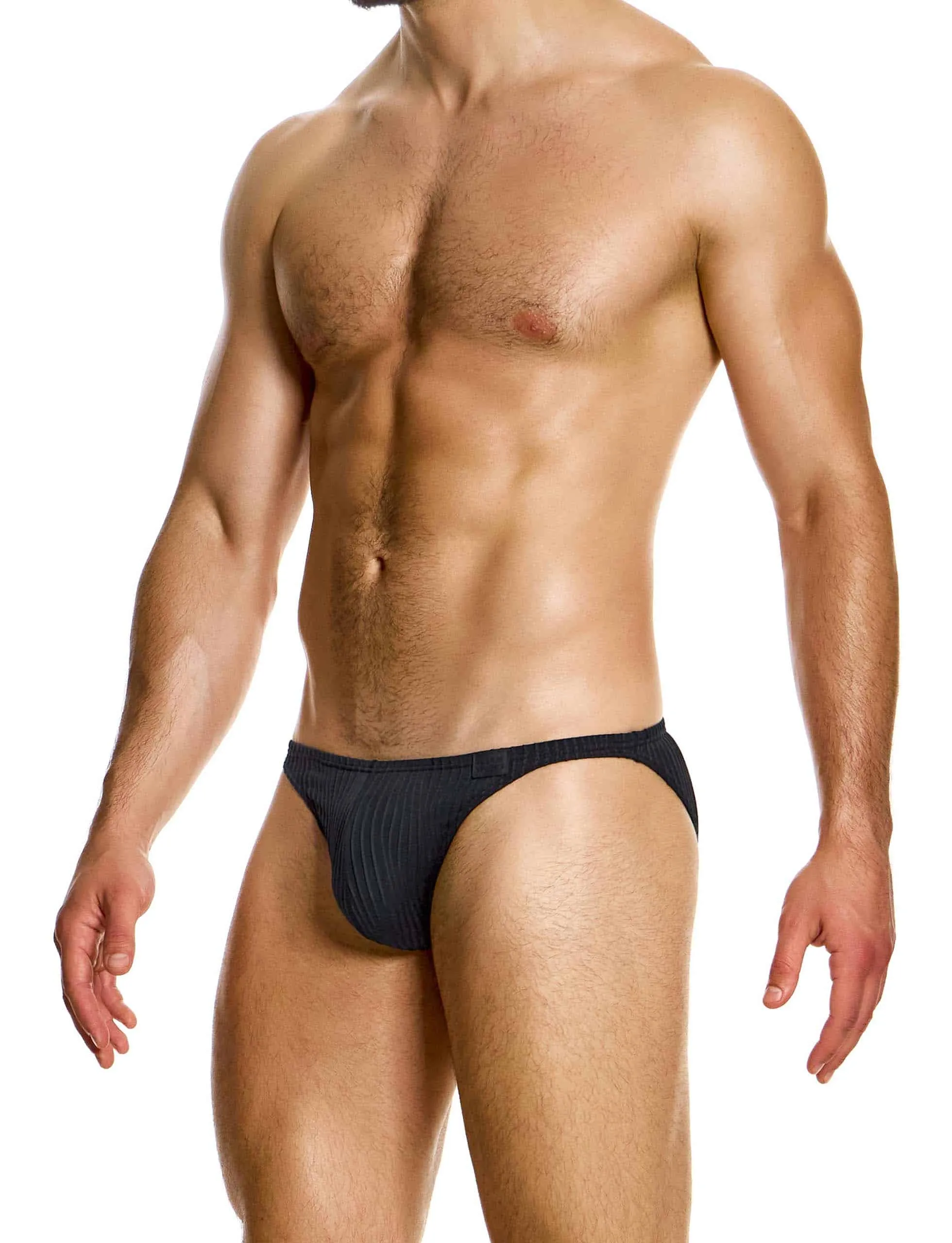Modus Vivendi Curved Low Cut Brief Black