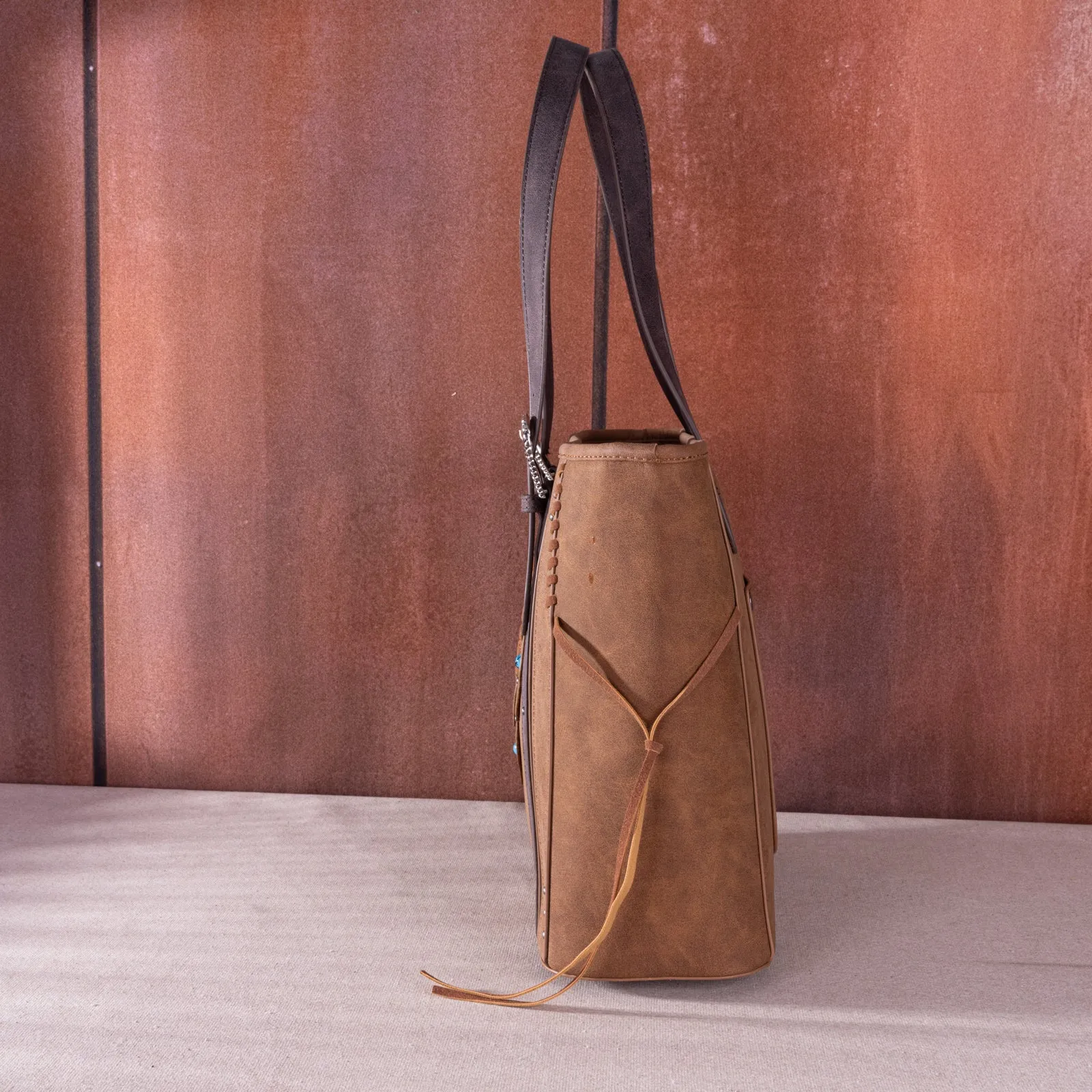MW1280G-8317 Montana West Buckle Collection Concealed Carry Tote