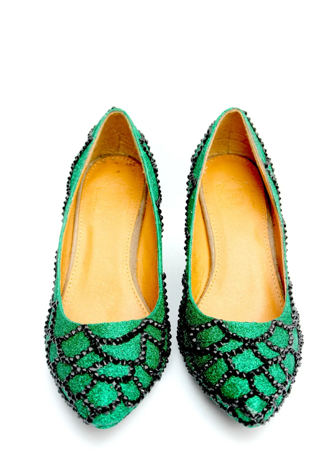 Mythical Green Scale Wedges