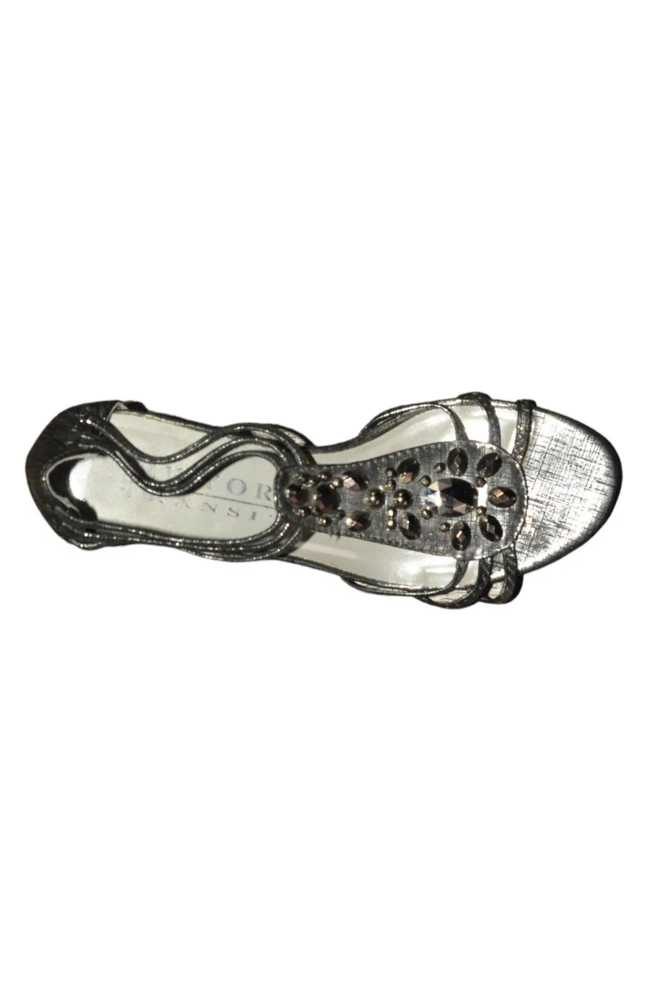 NEW YORK TRANSIT Women Heels Regular fit in Gray - 8.5