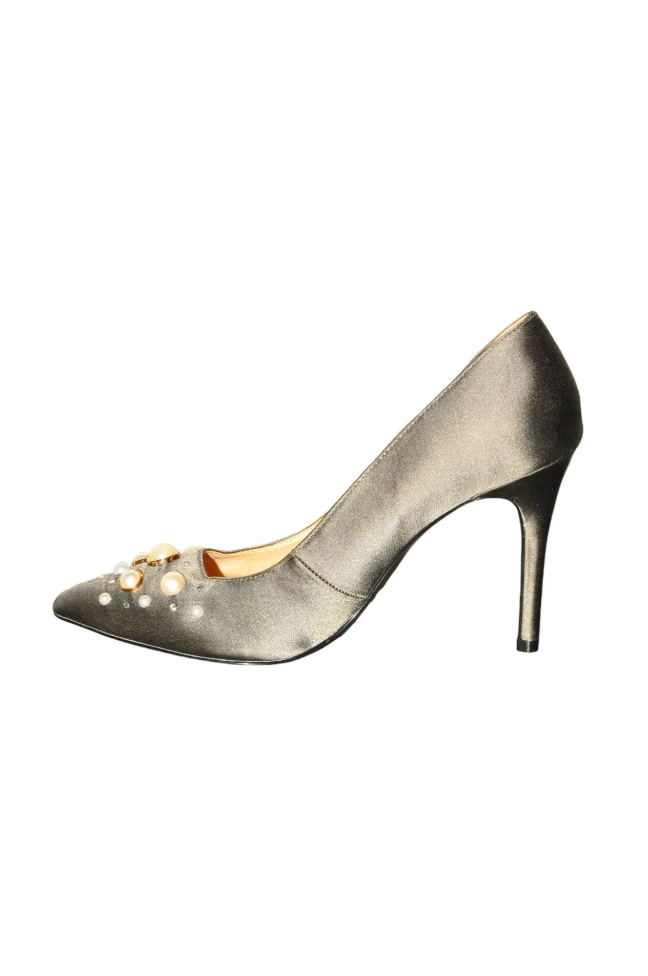 NINE WEST Women Heels Regular fit in Gray - 8.5