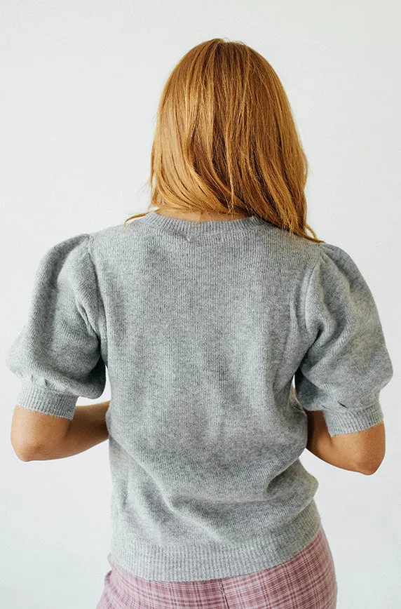On the Go Gray Ribbed Sweater - FINAL SALE - FINAL FEW