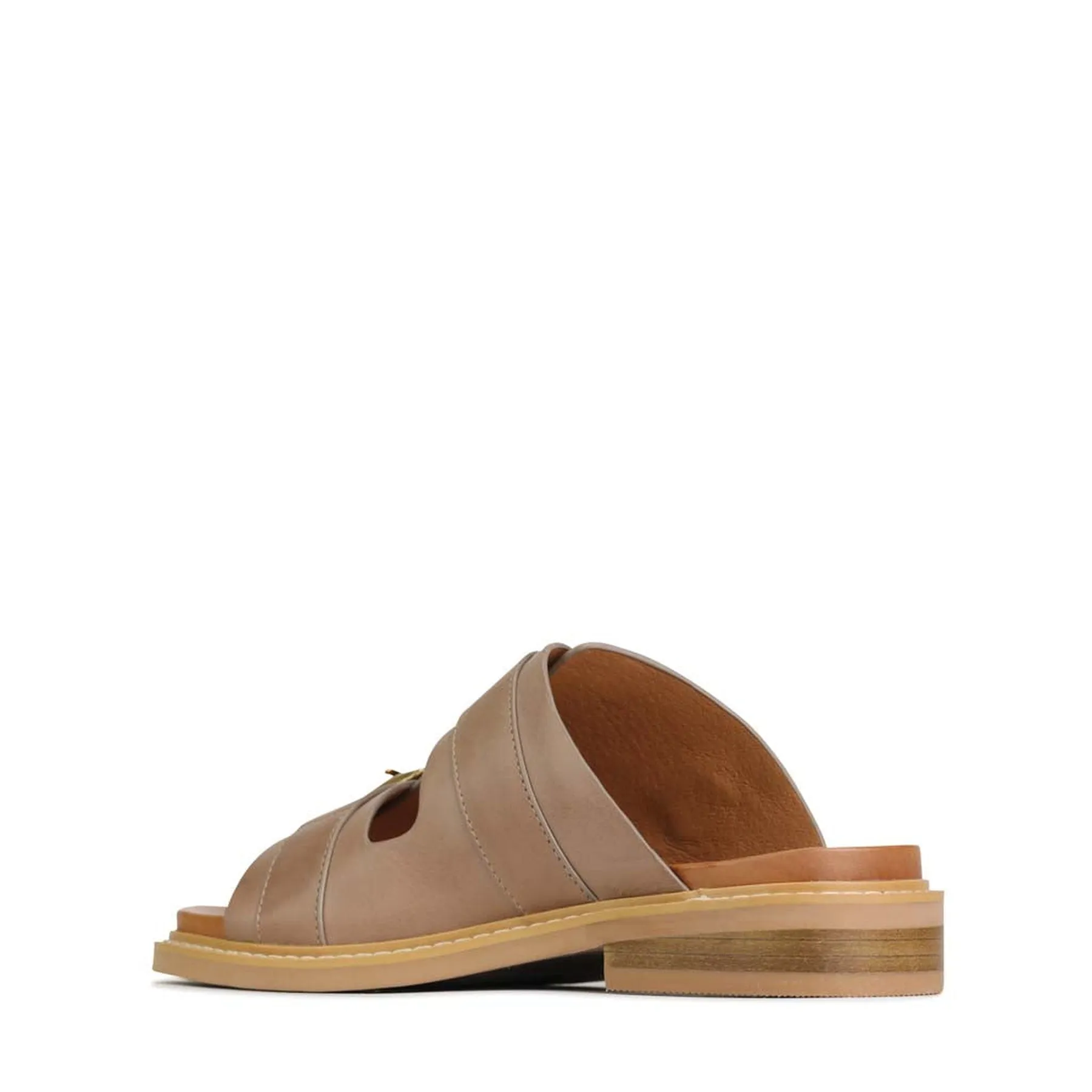ORNATE SLIDE SANDALS LEATHER