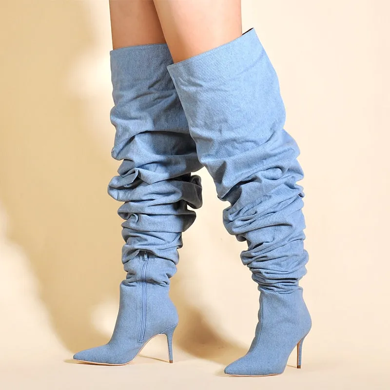 Over the Knee Clueless Boots
