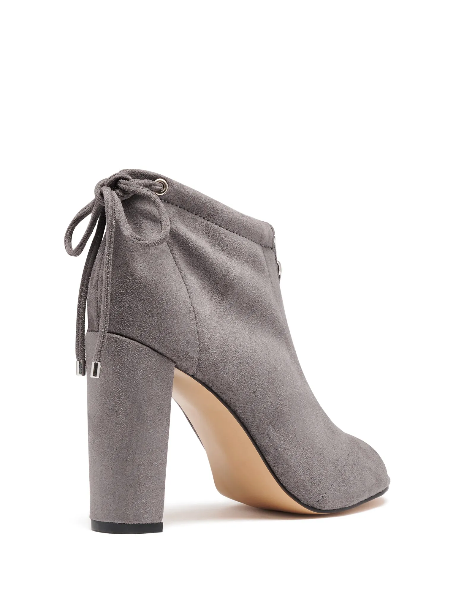 Spillar Heel Grey Stretch Microfibre