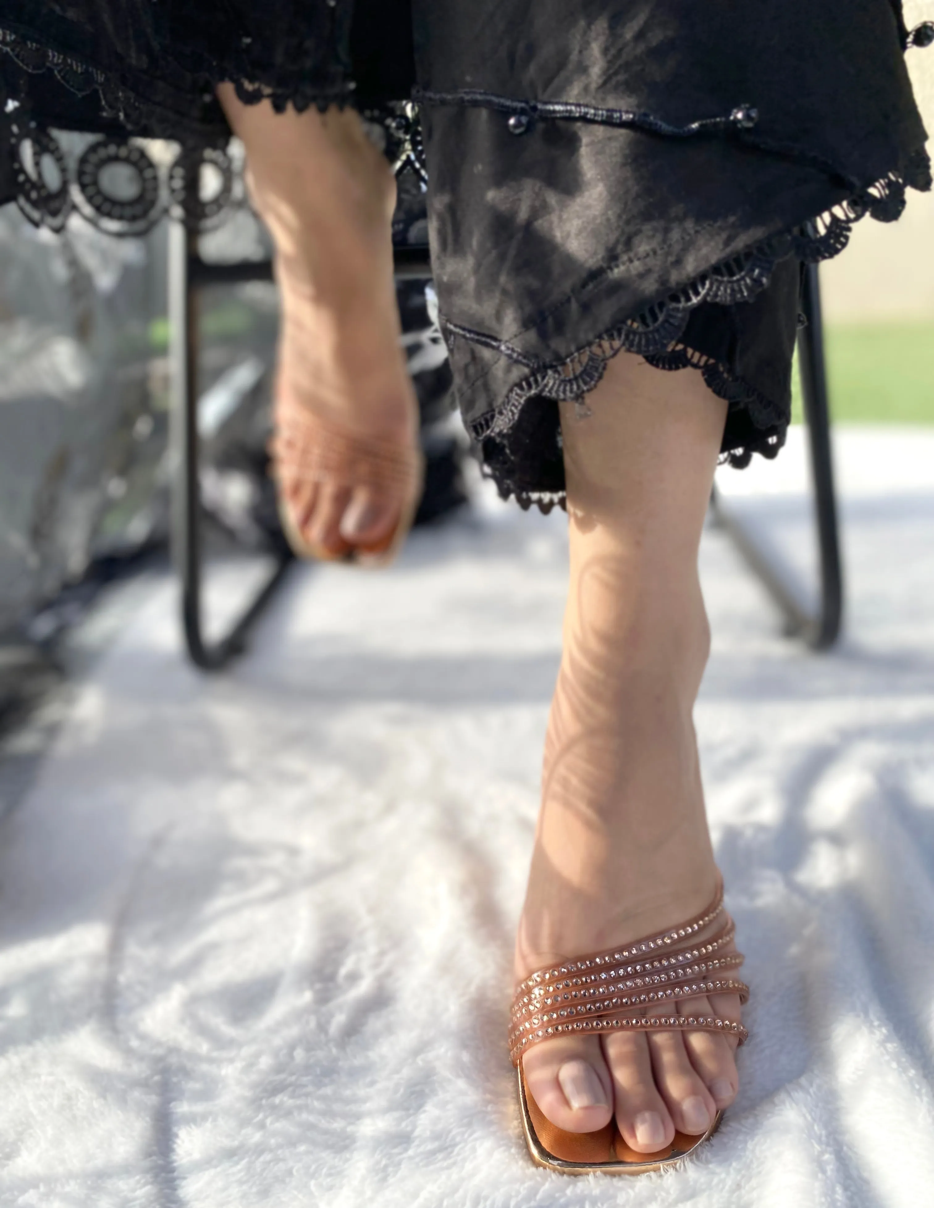 Spina Heels- Rose Gold